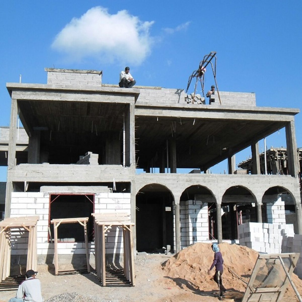Construction 50 houses